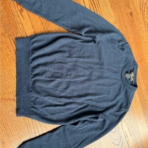 Bloomingdale's Men's Deep Blue Crewneck Sweater